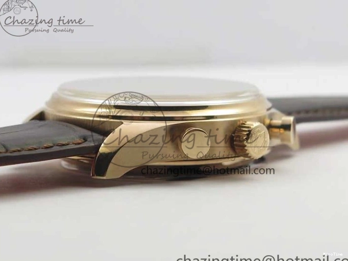 MIROTIME 0101 Portugieser Chrono  42 IW390406 RG ZF 1:1 Best Edition Blue Dial on Brown Leather Strap A Durable 7129